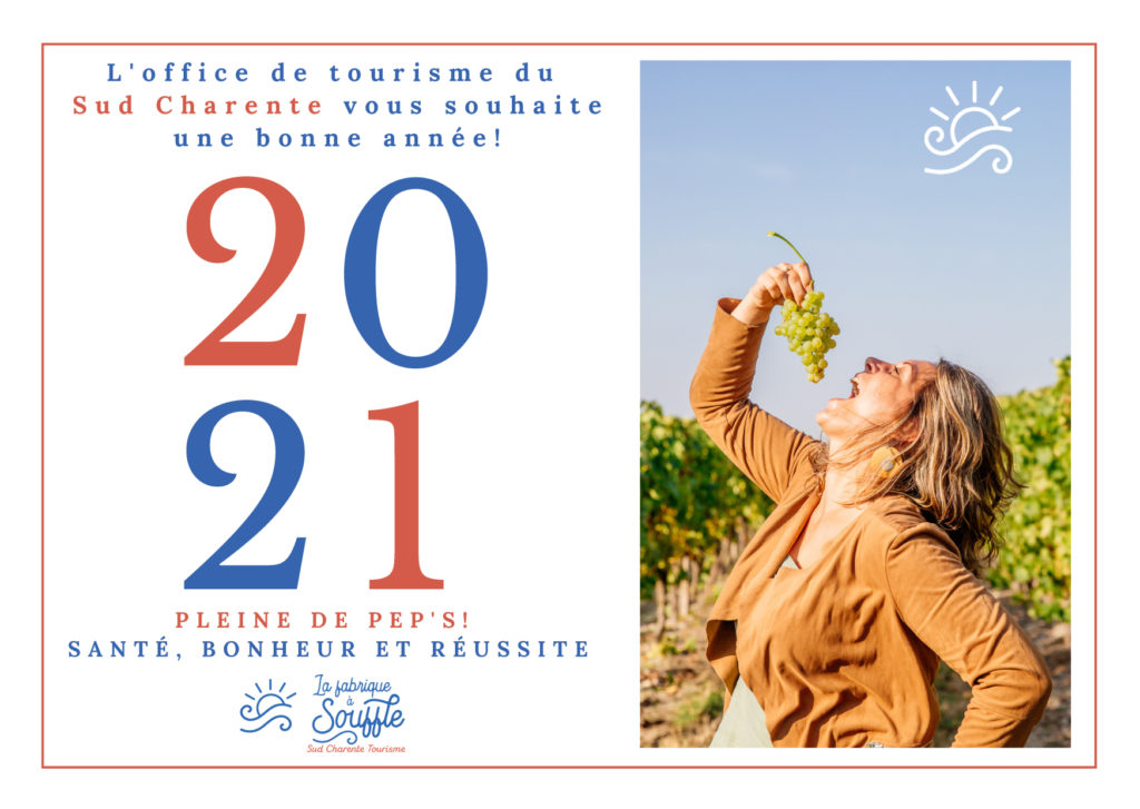 Voeux 2021 Office de Tourisme du Sud Charente